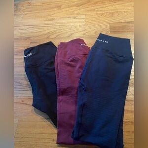 Alphalete Leggings Bundle- size M